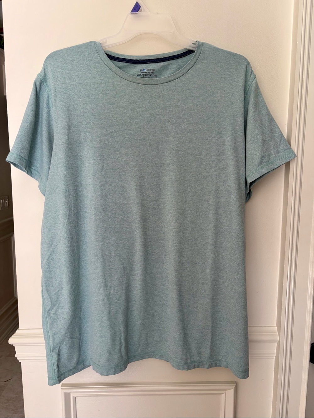 Vineyard Vines OTG On-The-Go Tee Blue Athletic Performance Shirt XXL